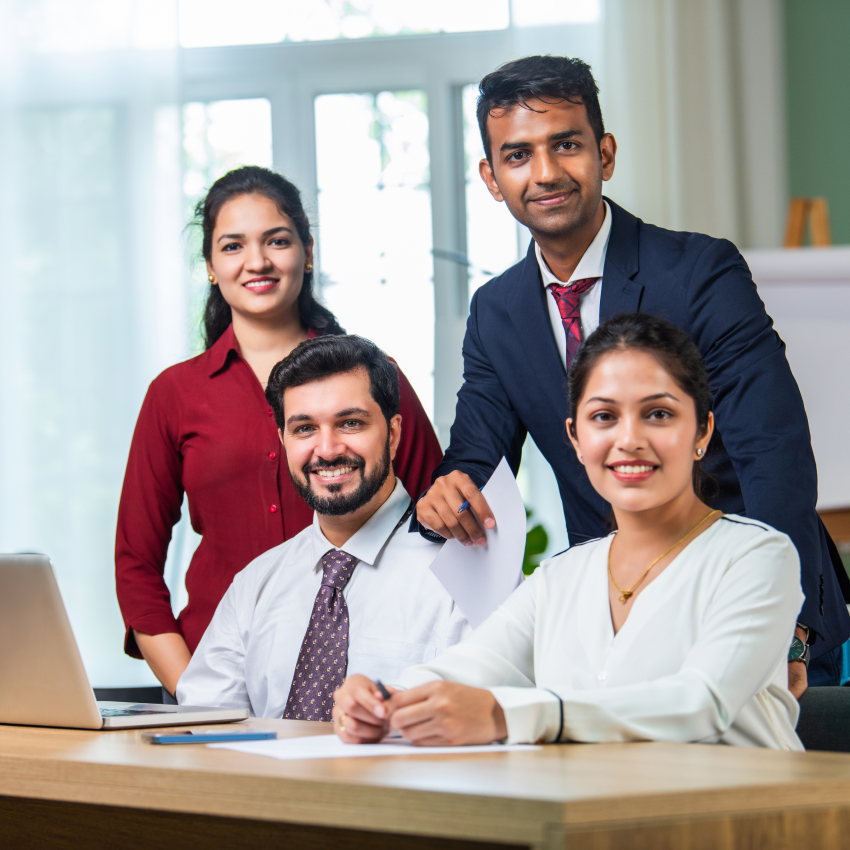 ngel Financial Services representative ready to assist clients